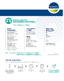 Pneumonia panel Info sheet